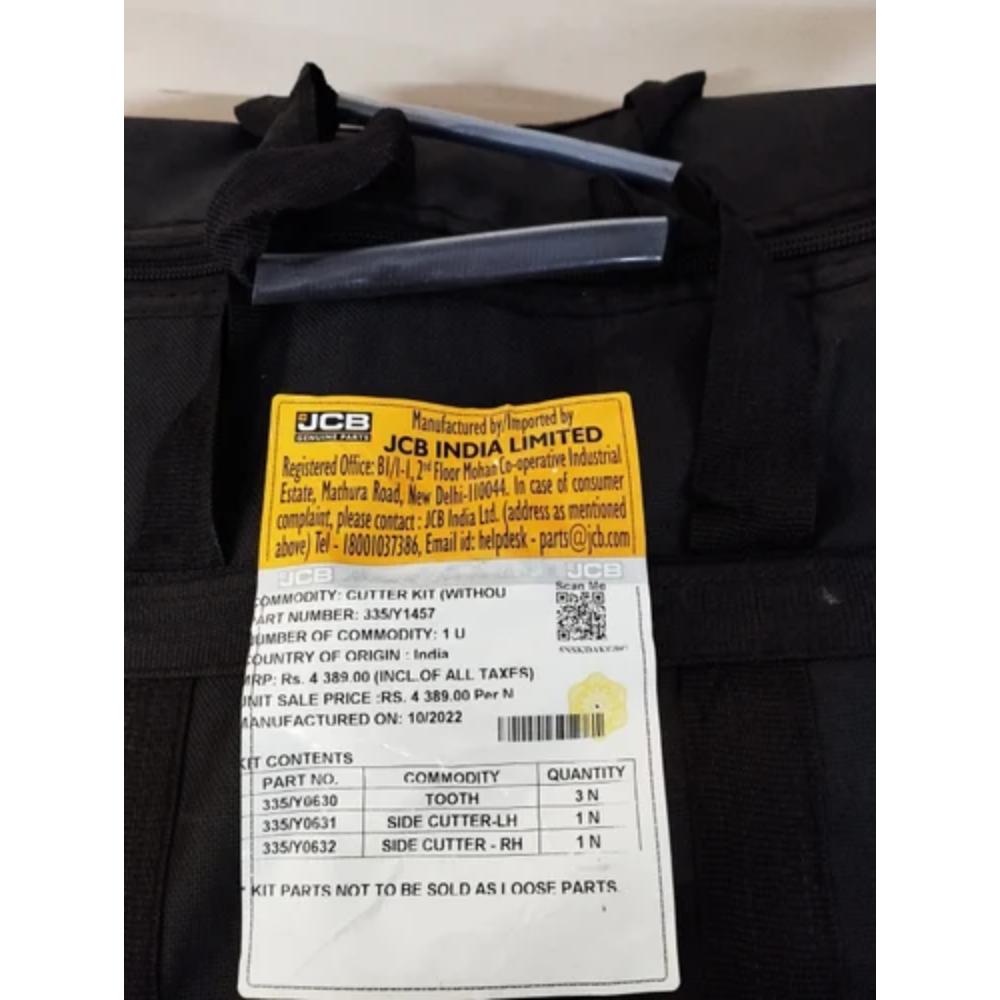 CUTTER KIT WITHOUT FASNERS PART NUMBER 335/Y1457