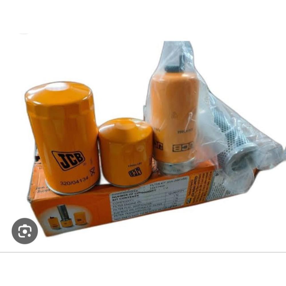 FILTER KIT 3DX EXTRA 500hrs JCB GENUINE 333/Y7423