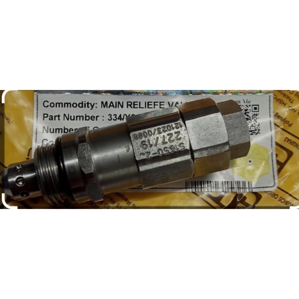 MAIN RELIEFE VALVE ASSY JCB GENUINE 334/Y2444