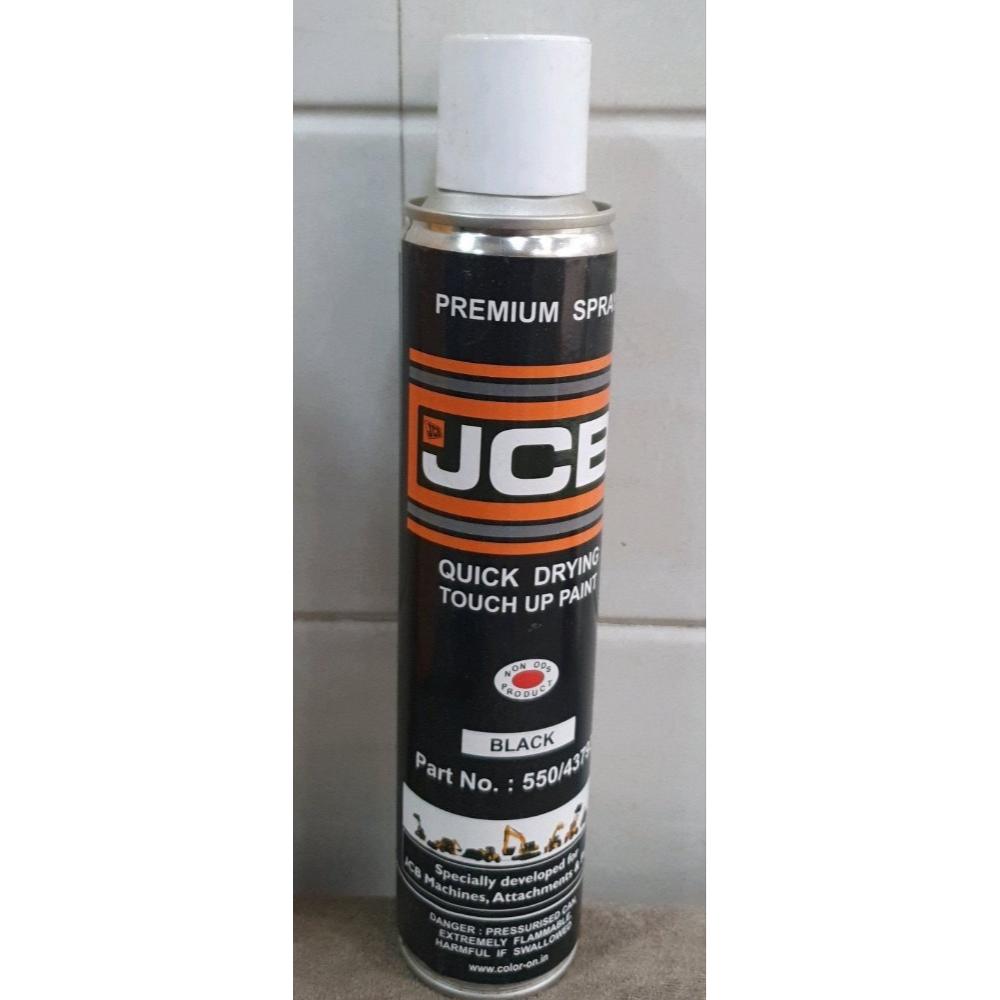 BLACK SPRAY PAINT JCB GENUINE 550/43793